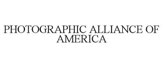 PHOTOGRAPHIC ALLIANCE OF AMERICA