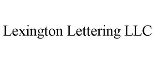 LEXINGTON LETTERING LLC