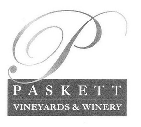 P PASKETT VINEYARDS & WINERY