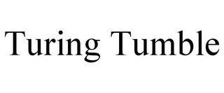 TURING TUMBLE