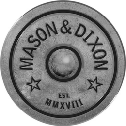 MASON & DIXON EST MMXVIII