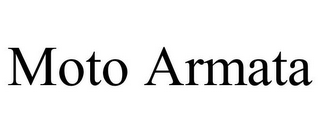MOTO ARMATA
