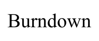 BURNDOWN