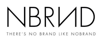 NBRND THERE'S NO BRAND LIKE NOBRAND