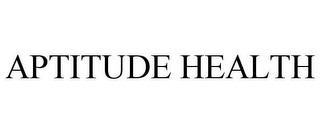 APTITUDE HEALTH