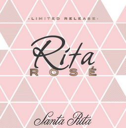 · LIMITED RELEASE · RITA ROSÉ SANTA RITA