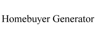 HOMEBUYER GENERATOR
