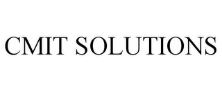 CMIT SOLUTIONS