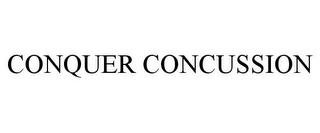 CONQUER CONCUSSION