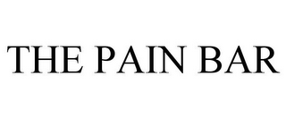 THE PAIN BAR