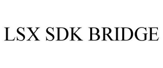 LSX SDK BRIDGE