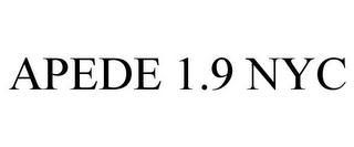 APEDE 1.9 NYC