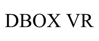 DBOX VR