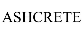 ASHCRETE