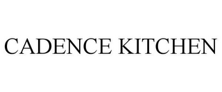 CADENCE KITCHEN