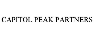 CAPITOL PEAK PARTNERS