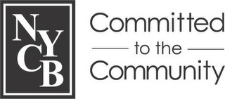 NYCB COMMITTED TO THE COMMUNITY