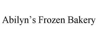 ABILYN'S FROZEN BAKERY