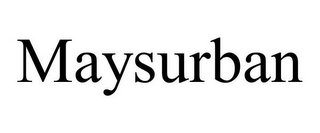 MAYSURBAN