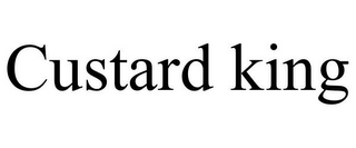 CUSTARD KING
