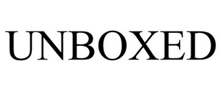 UNBOXED