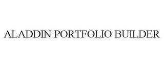 ALADDIN PORTFOLIO BUILDER