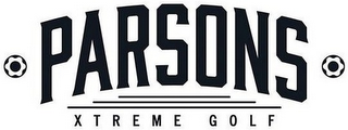 PARSONS XTREME GOLF