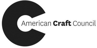 C AMERICAN CRAFT COUNCIL