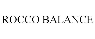 ROCCO BALANCE