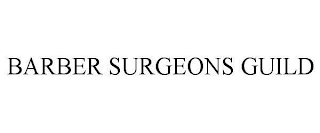 BARBER SURGEONS GUILD