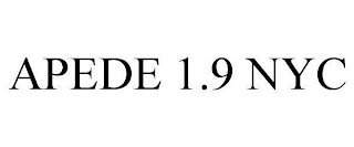 APEDE 1.9 NYC