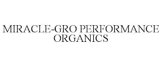 MIRACLE-GRO PERFORMANCE ORGANICS