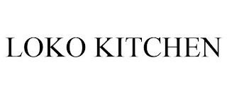 LOKO KITCHEN