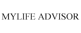 MYLIFE ADVISOR