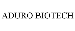 ADURO BIOTECH