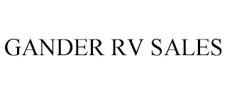 GANDER RV SALES