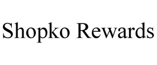 SHOPKO REWARDS