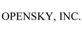 OPENSKY, INC.