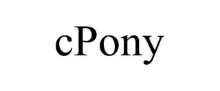 CPONY