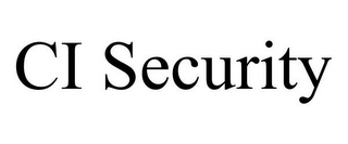 CI SECURITY