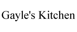 GAYLE'S KITCHEN