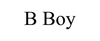 B BOY