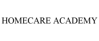 HOMECARE ACADEMY