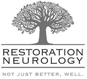 RESTORATION NEUROLOGY NOT JUST BETTER, WELL.