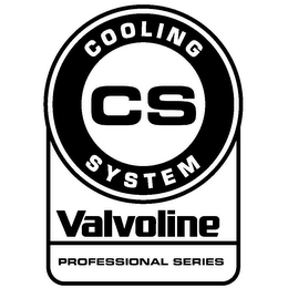 CS COOLING SYSTEM VALVOLINE PROFESSIONAL SERIES