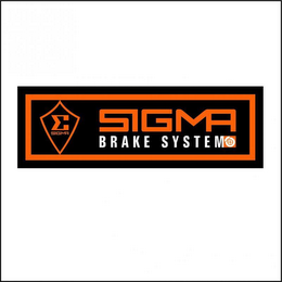 SIGMA SIGMA BRAKE SYSTEM