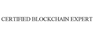 CERTIFIED BLOCKCHAIN EXPERT