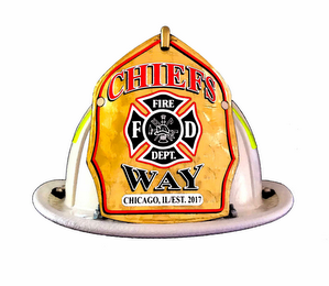 CHIEF'S WAY FD FIRE DEPT. CHICAGO, IL/EST. 2017