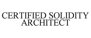 CERTIFIED SOLIDITY ARCHITECT