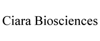 CIARA BIOSCIENCES